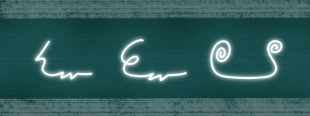 Symbole der Alten Sprache aus der Welt der Mavéa